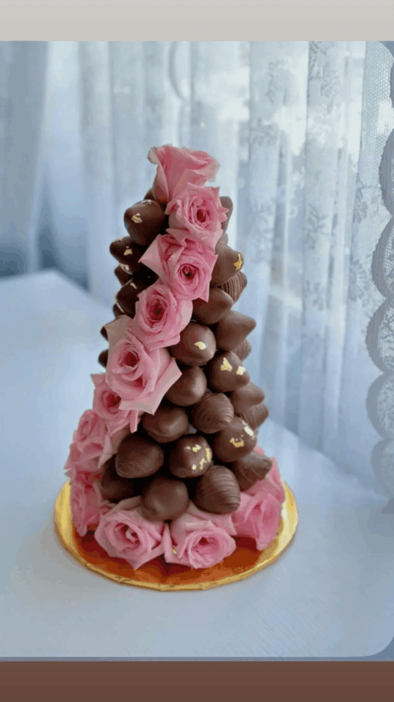 Chocolate Strawberry Tower
